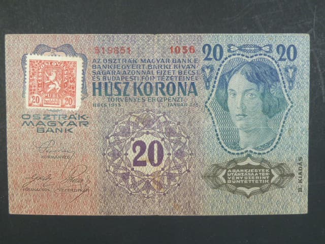 20 K 2.1.1913, Kolkovaná ,II. vydání