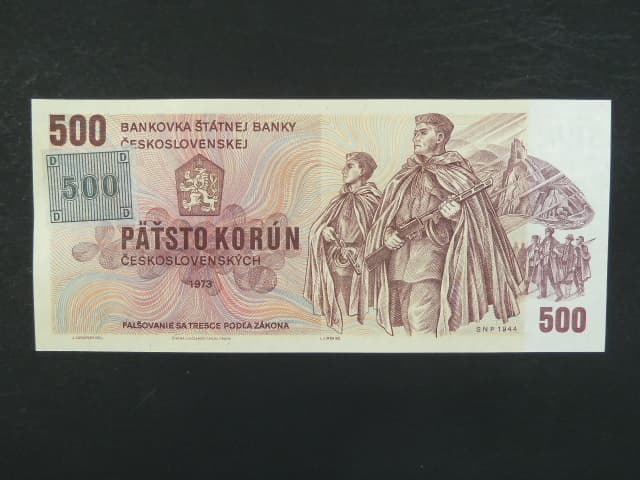 500 Kč 1973/1993 série W 18, kolek