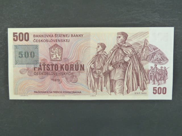 500 Kč 1973/1993 série W 22, kolek