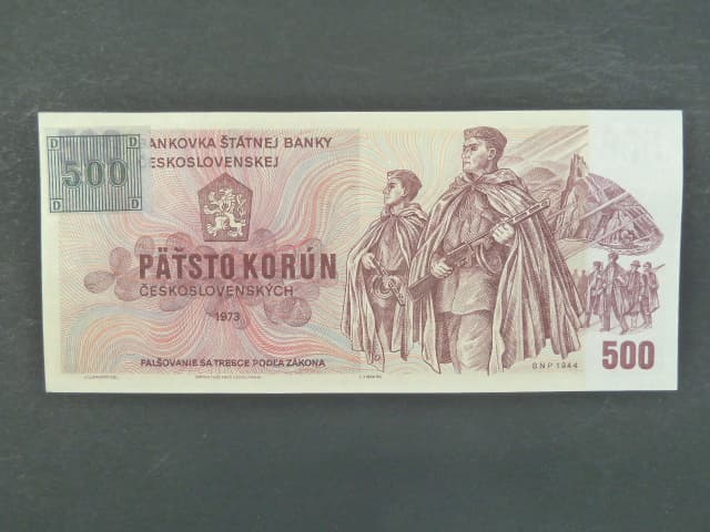 500 Kč 1973/1993 série W 25, kolek