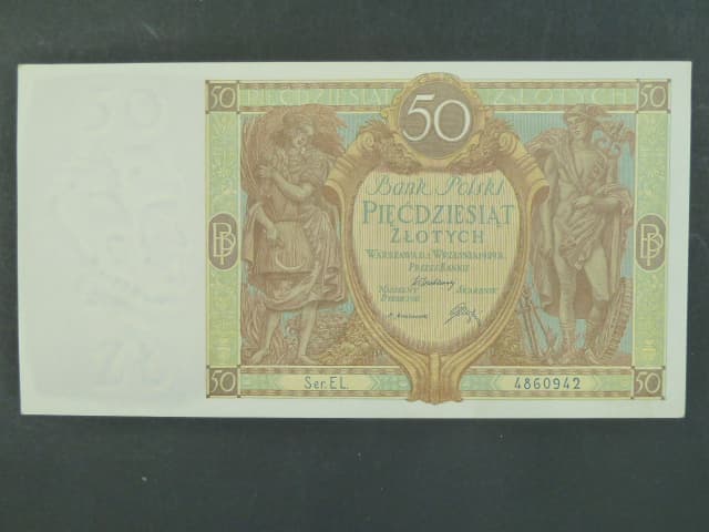 Polsko, 50 Zl 1929 série EL.