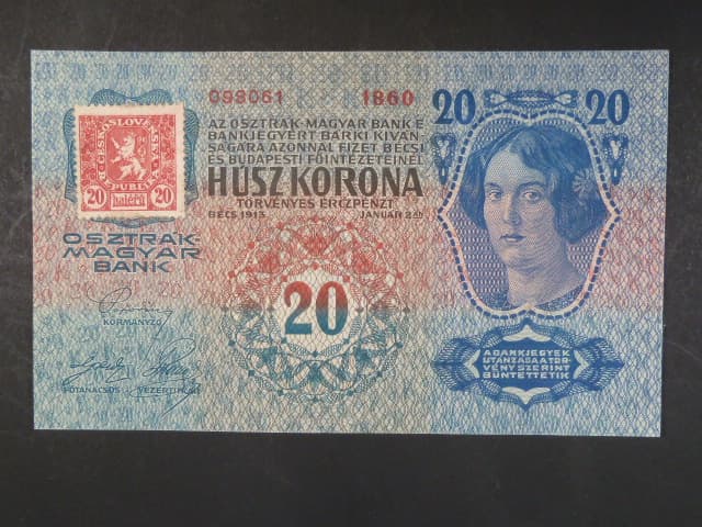 20 K 2.1.1913, Kolkovaná, I. vydání