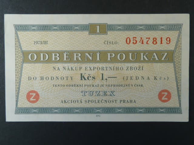 1 TKčs 1973 / III "Z", K.Š.K. 41b