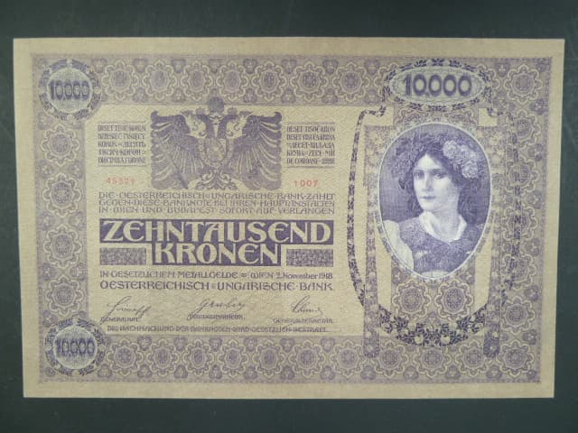 10 000 K 2.11.1918 série 1007, Pi. 25