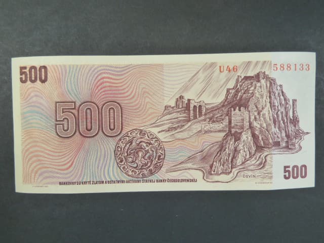 500 Kčs 1973 série U 46