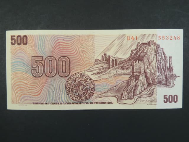 500 Kčs 1973 série U 41