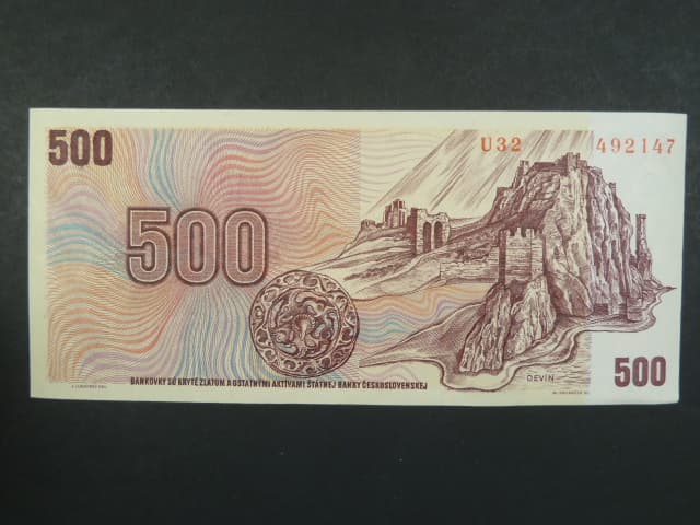 500 Kčs 1973 série U 32