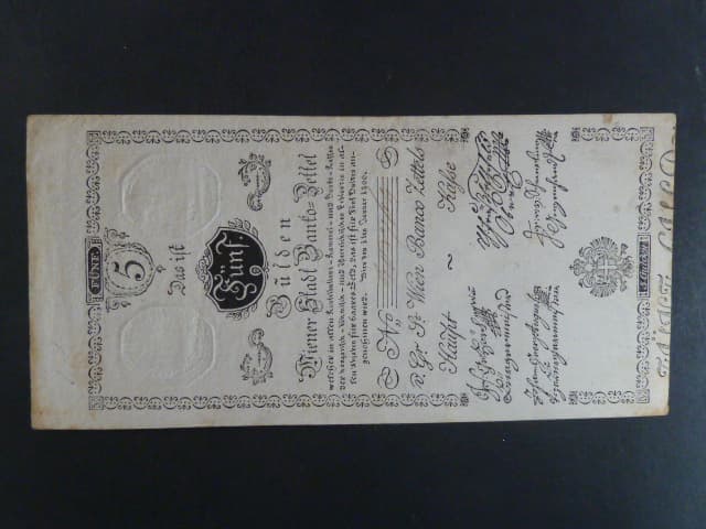 5 Gulden 1.1.1800