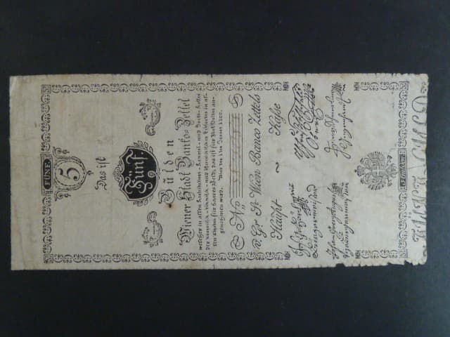 5 Gulden 1.1.1800