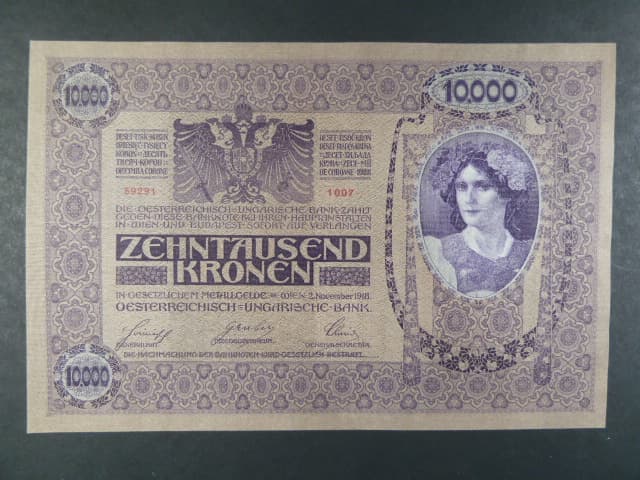 10 000 K 2.11.1918 série 1007, Pi. 25
