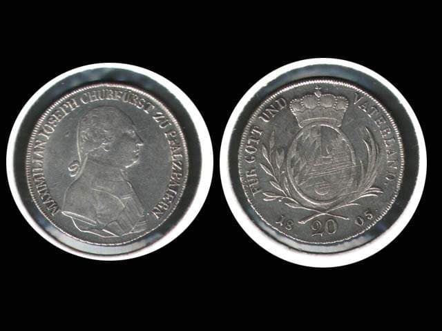 Bayern,  Maximilian IV. Joseph. (1799-1805), 20 Kr 1805