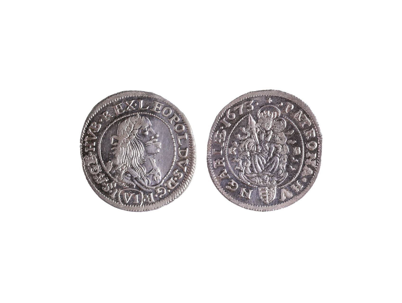 Leopold I. 1657-1711 - VI krejcar 1673 KB Kremnice