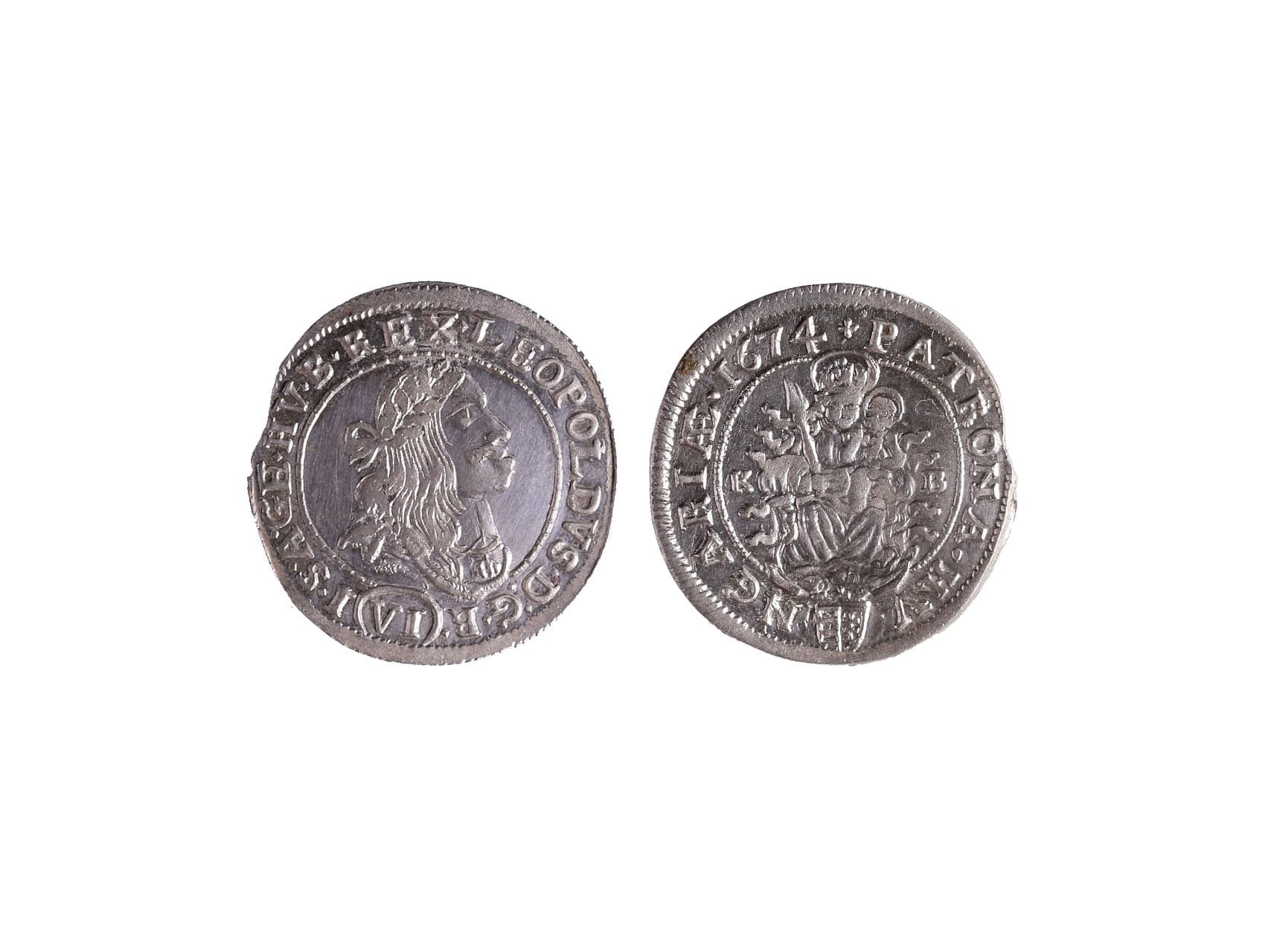 Leopold I. 1657-1711 - VI krejcar 1674 KB Kremnice