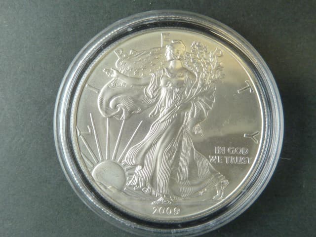 1 $ 2009 Liberty, 1 OZ Ag