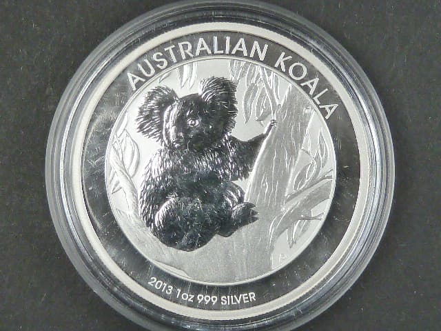 1 Dollars - 1 Oz (31,1050g) Ag - Koala 2013, kvalita proof, Ag 999/1000, etue