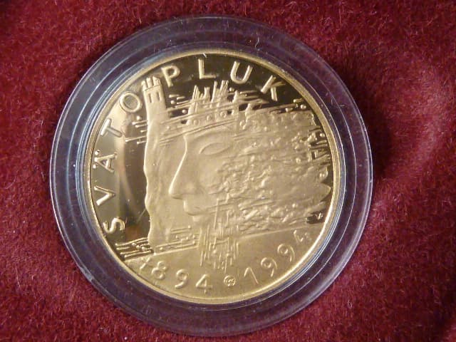 5000 Sk 1994 Svatopluk, etue, certifikát
