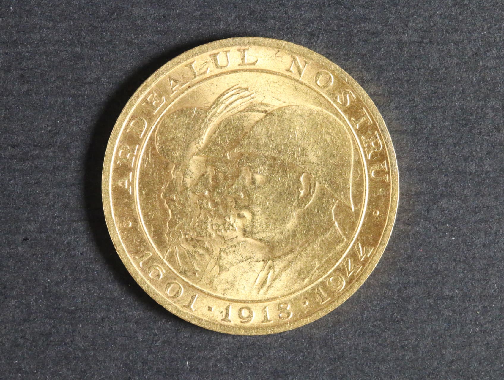 20 Lei 1944, 6,55g, Au 0.900