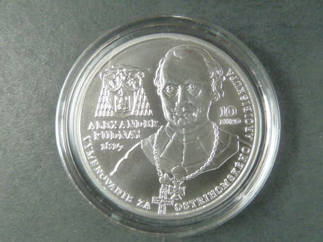 10 Euro 2019 Jmenování Alexandra Rudnaya ostřihomským arcibiskupom - 200.výročí