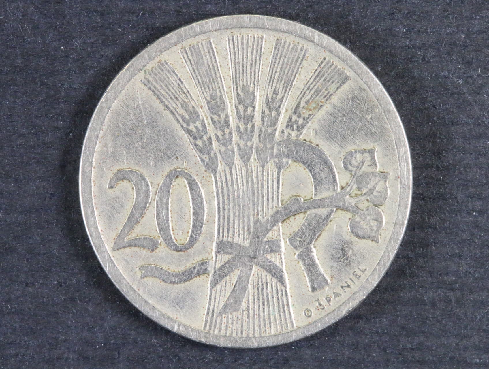 20 haléřů 1925, vzácné