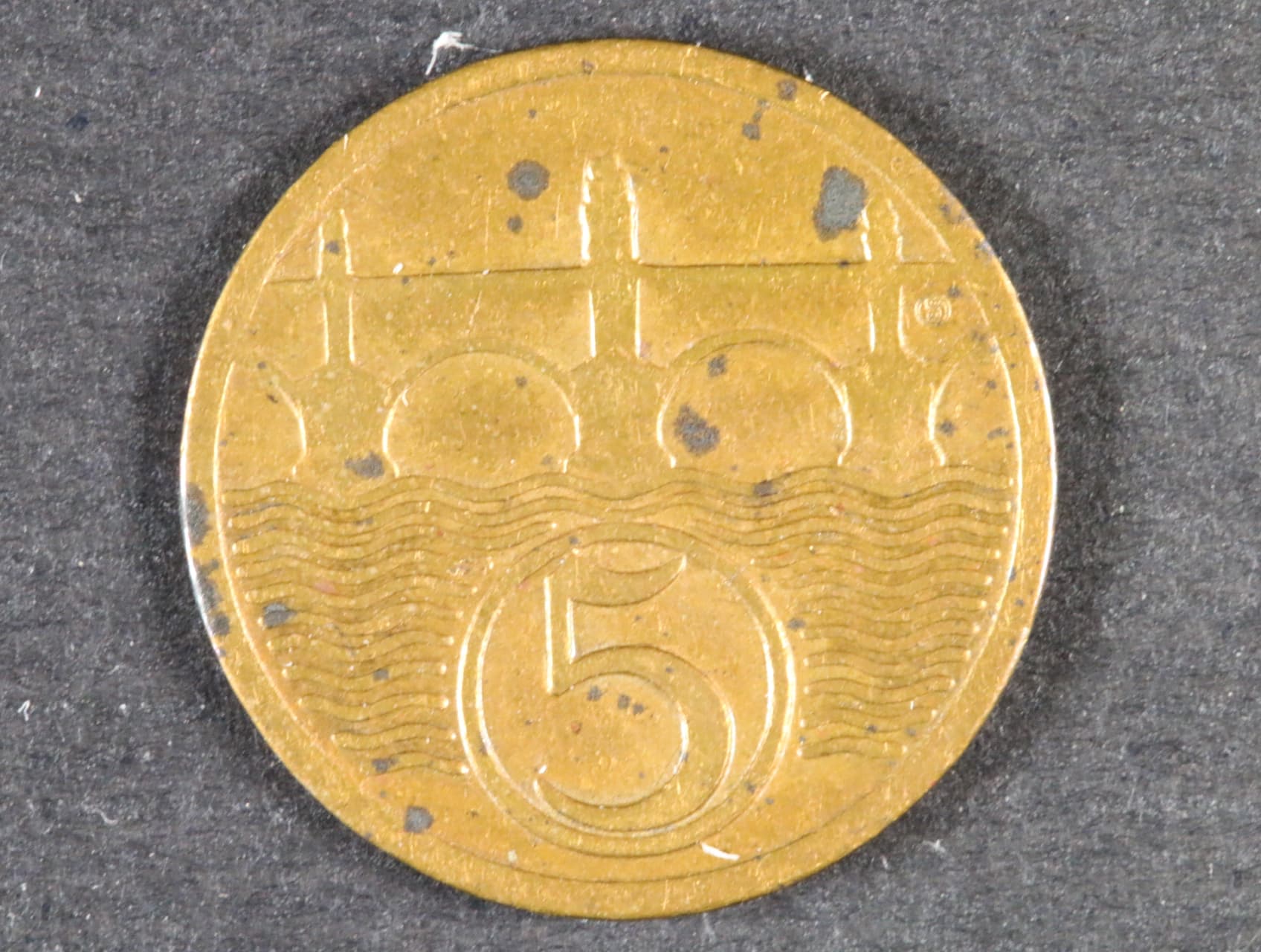 5 haléřů 1932_