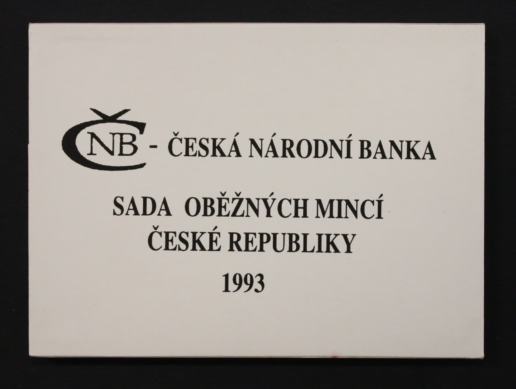Sada mincí ČR 1993, HM RCM BJ_