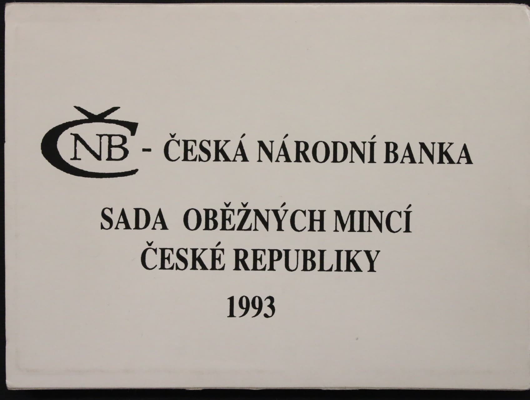 Sada mincí ČR 1993, HM RCM_