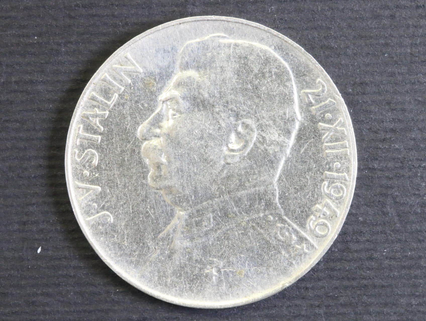 50 Kčs 1949 - 70. výročí narození Josefa V. Stalina_