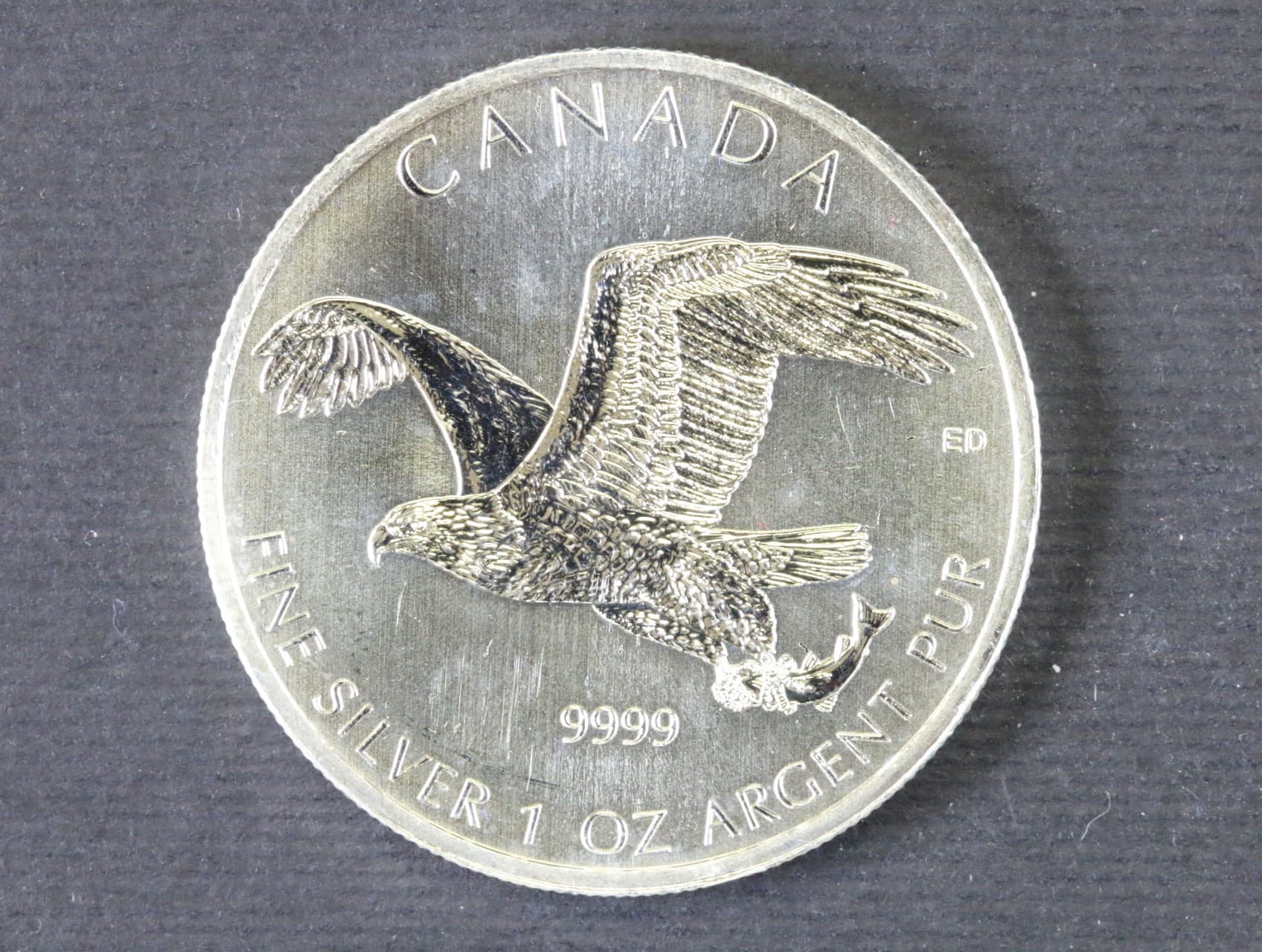 5 Dolarů 2014, 1oz 0.999 Ag, bez etue a certifikátu_