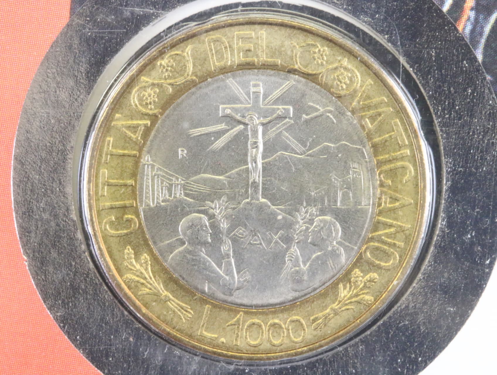 1000 Lir 1999 v kartě_