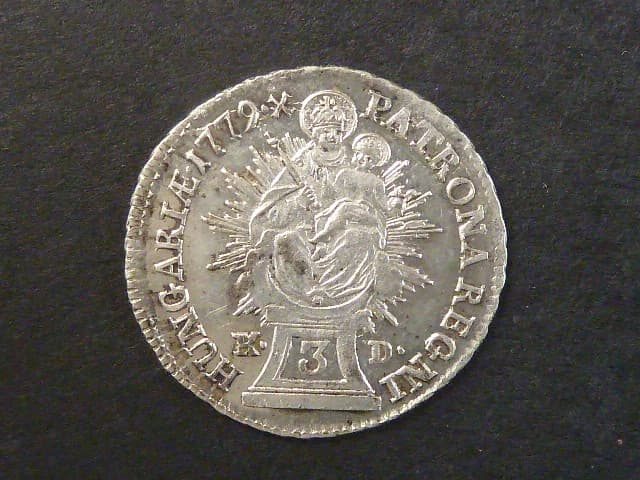 3 Krejcar 1779 B K.D., mincovna Kremnica