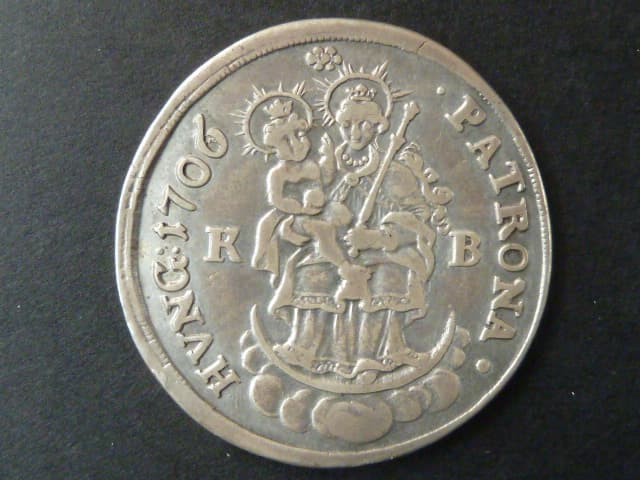1/2 Tolar 1706 K.B. mincovna Kremnice
