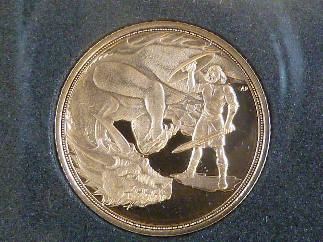 Gibraltar, 1/2 Pound 2021, 3,98 g, Au 916/1000