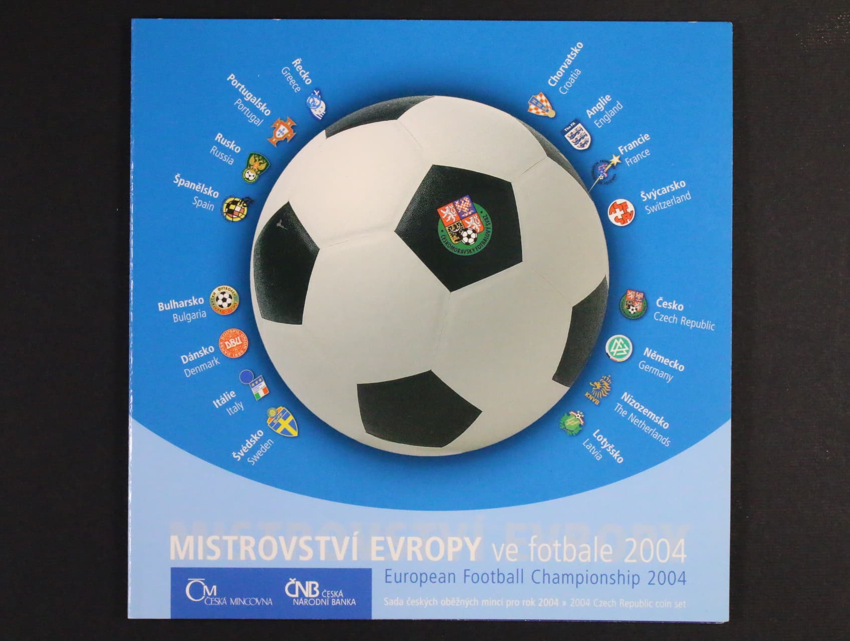 sada 2004 ME ve fotbale 2004, náklad 7500 ks