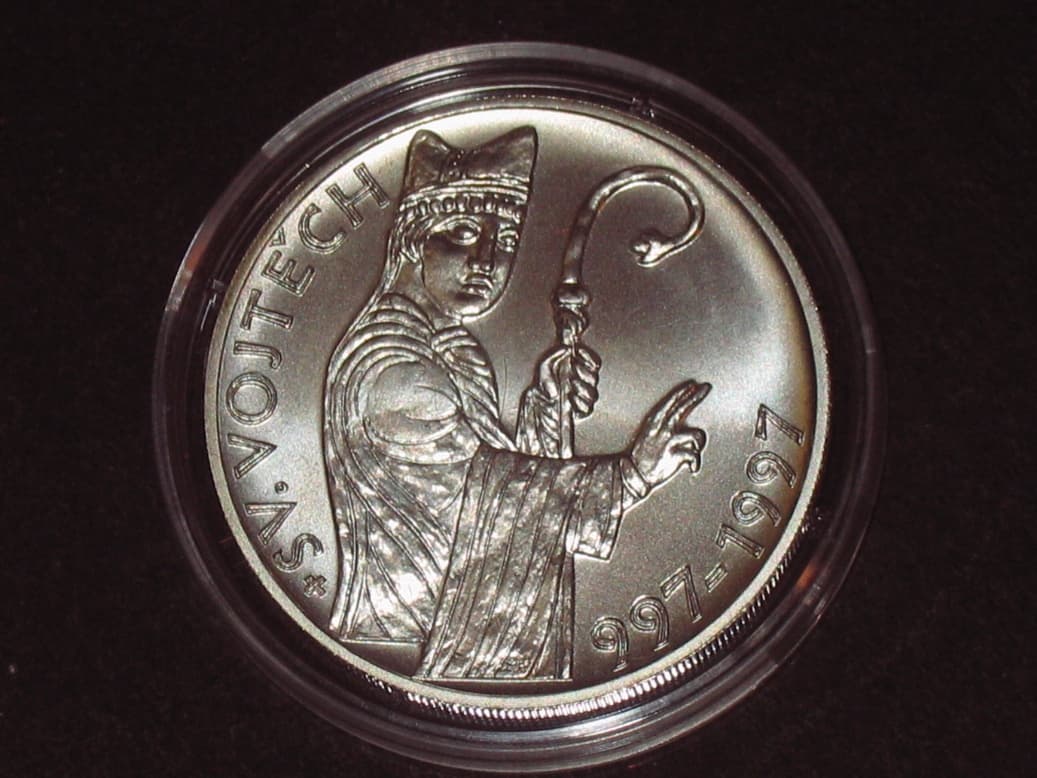 200 Kč 1997, 1000. výročí úmrtí Sv. Vojtěcha