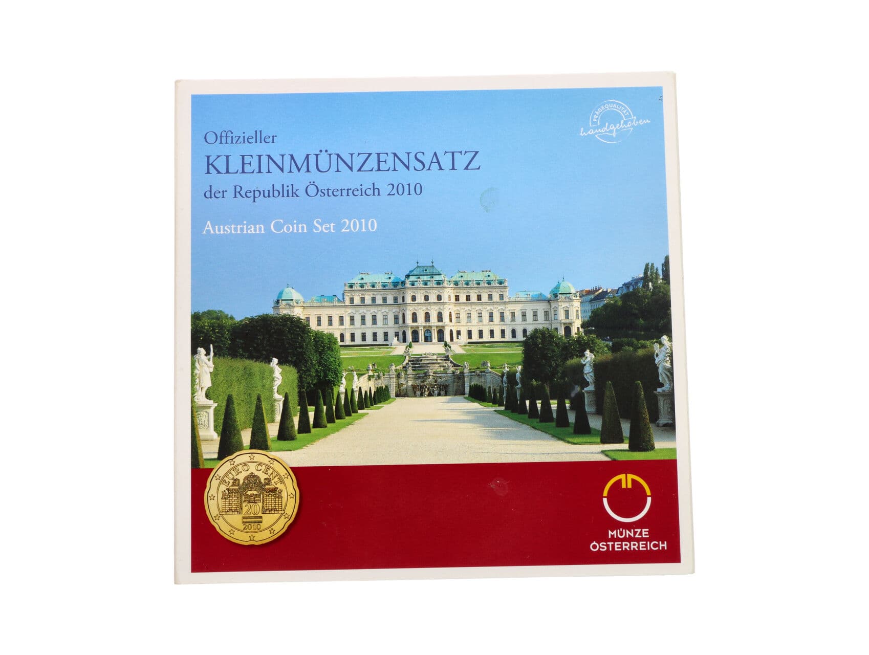 Sada oběžných mincí Rakousko 2010_