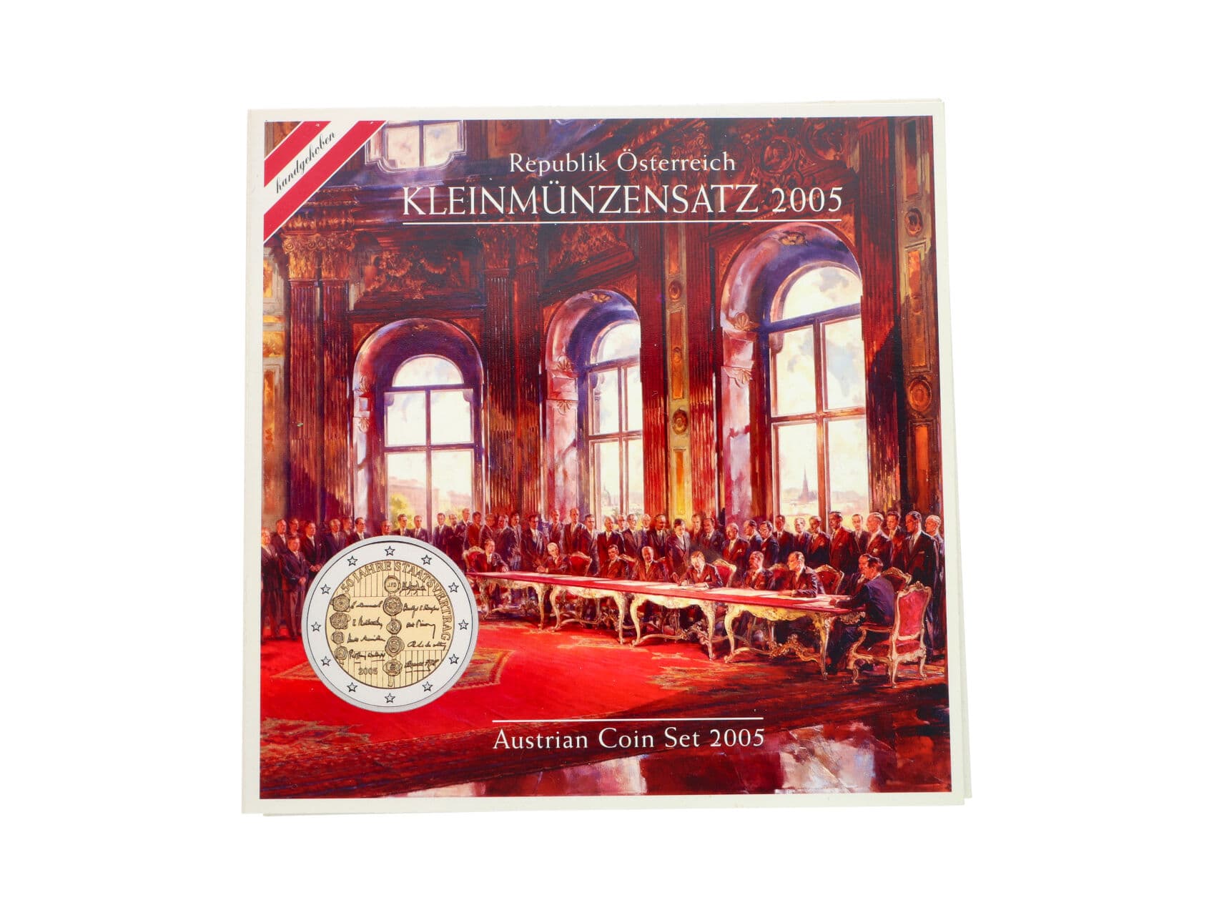 Sada oběžných mincí Rakousko 2005_
