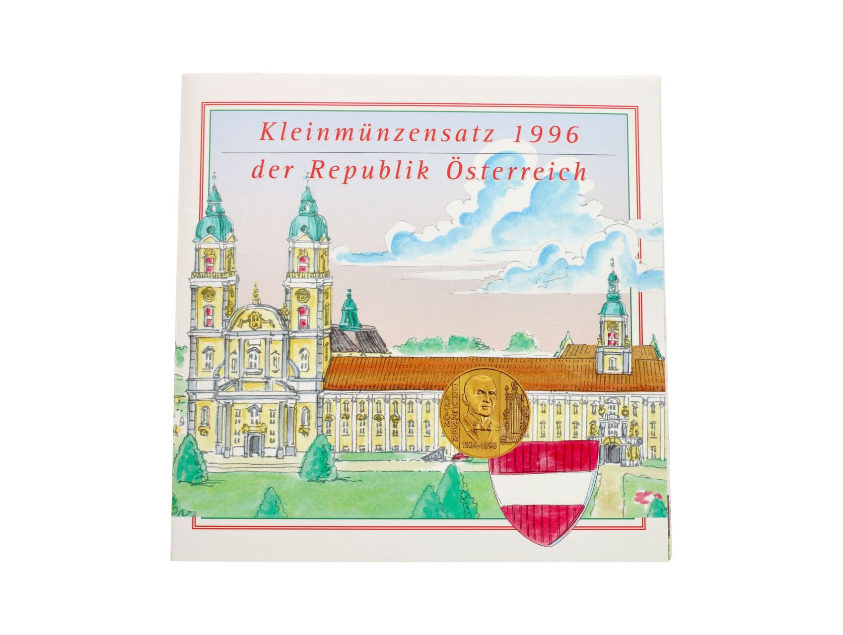 Sada oběžných mincí Rakousko 1996_