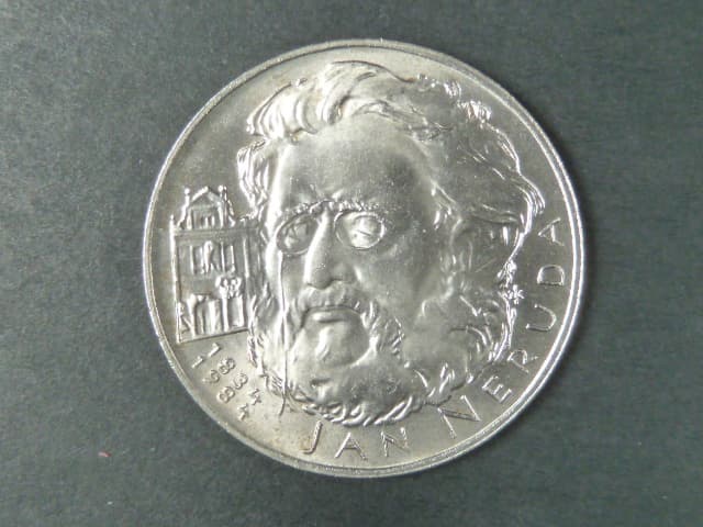 100 Kčs 1984, 150. výročí narození J.Nerudy