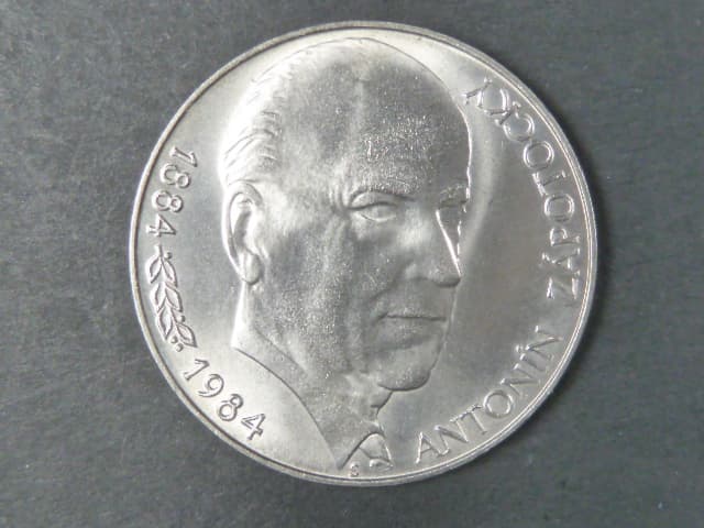 100 Kčs 1984, 100. výročí narození A.Zápotockého