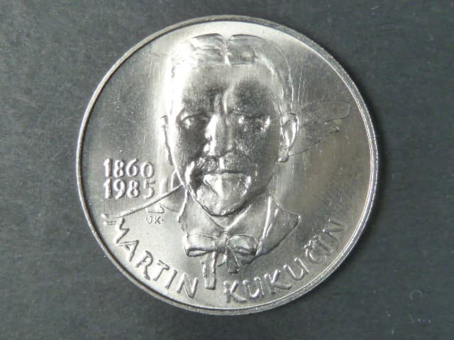 100 Kčs 1985, 125. výročí narození M. Kukučina