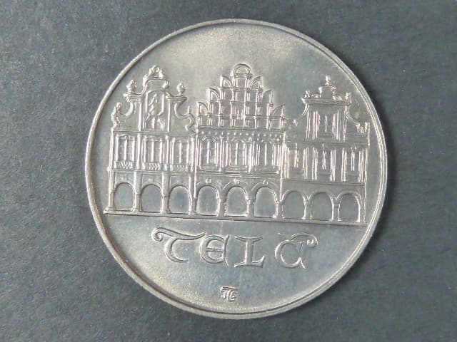50 Kčs 1986, Městská památková rezervace Telč