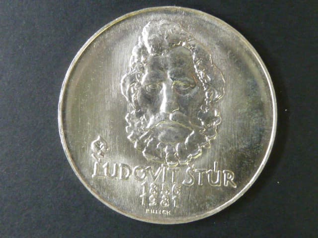 500 Kčs 1981, 125. výročí L.Štůra