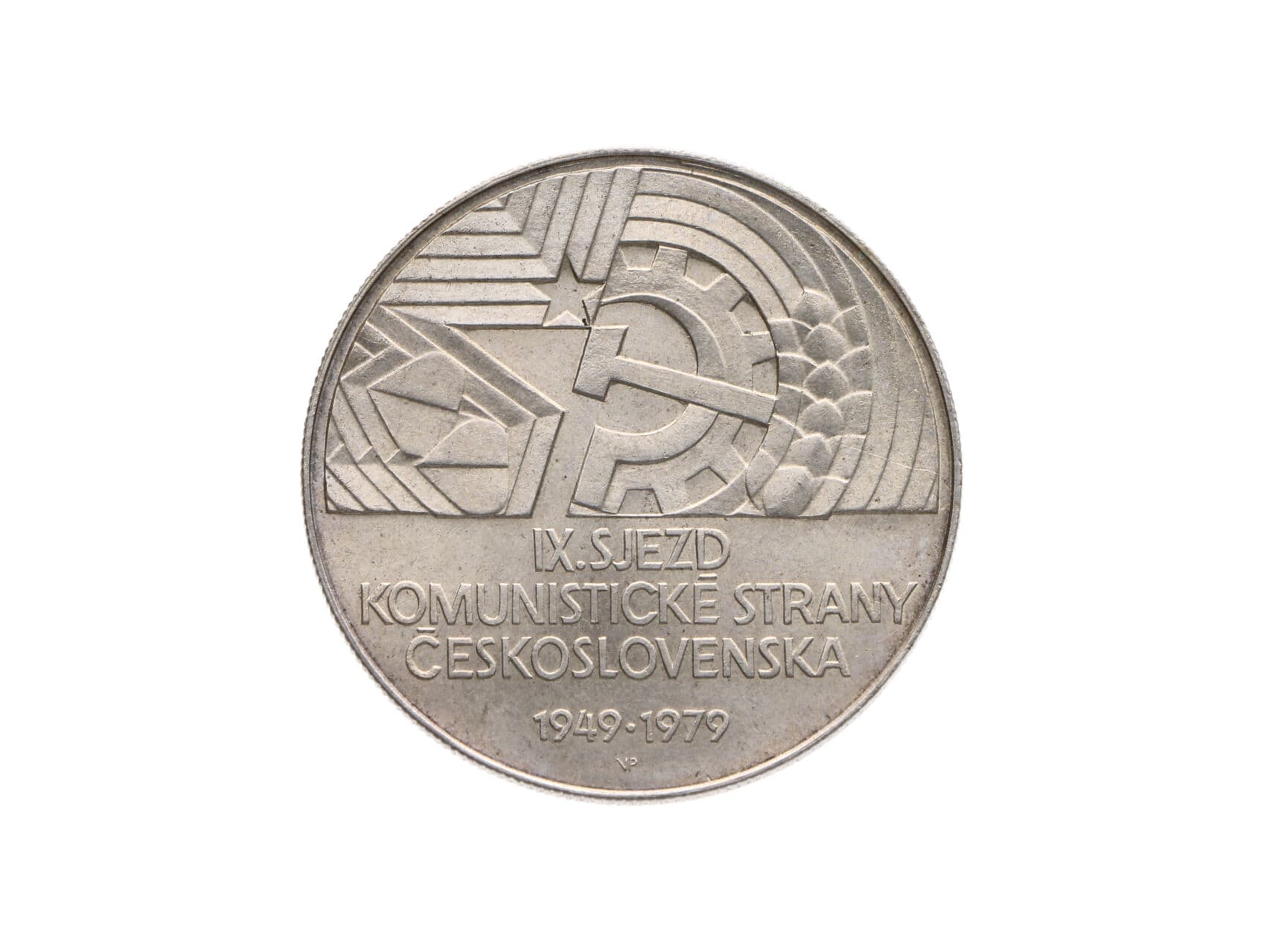 50 Kčs 1979, 30. výročí IX. sjezdu KSČ_