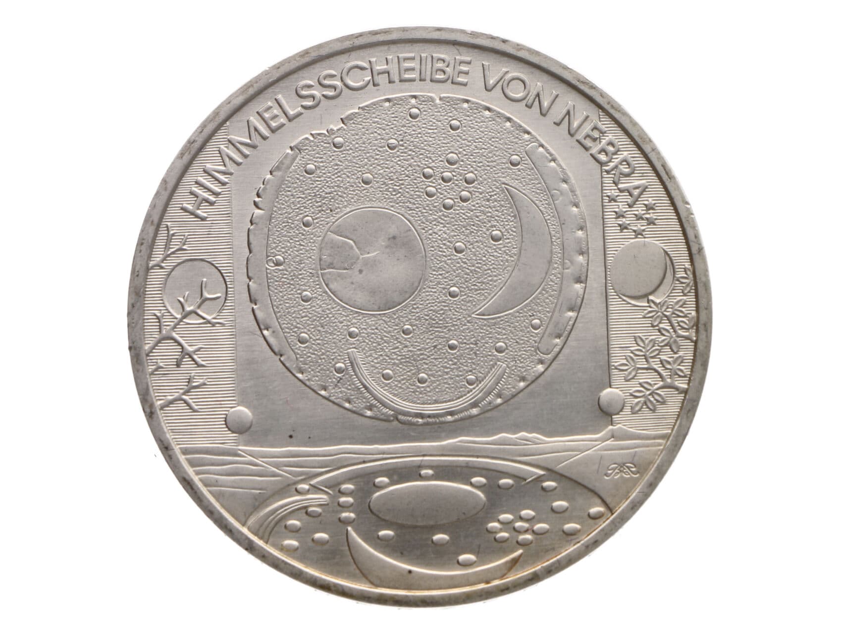 10 Euro 2008 A, Disk z Nebry, 0.925 Ag, 18g_