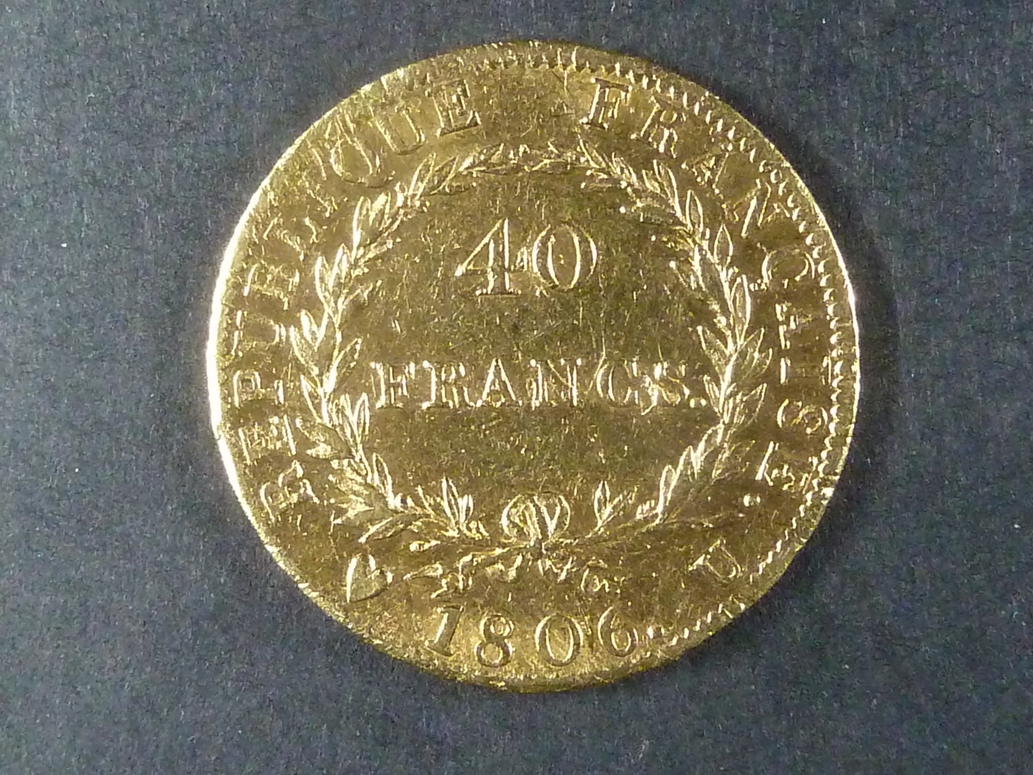 40 Frank 1806 U. Napoleon Bonaparte
