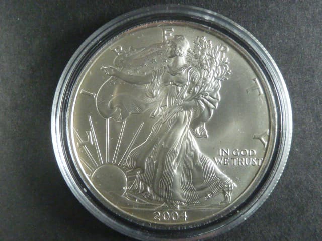 1 $ 2004 Liberty, 1 OZ Ag