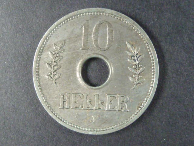 Ostafrika, 10 Heller 1909J, J.719