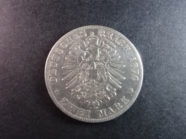 Bayern, Ludwig II (1864-1886), 2 Mark 1876 D, J. 41, KM. 903