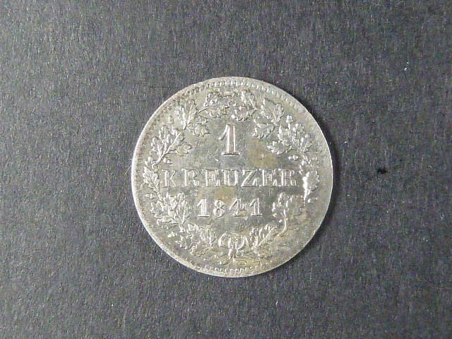 Bayern, Ludwig I, 1 Kreuzer 1841, KM. 799