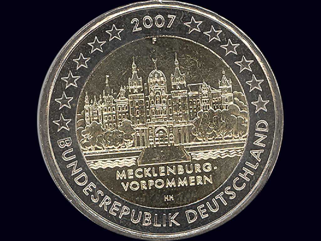 Německo 2 EUR 2007 F pamětní